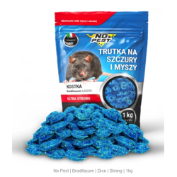No Pest, Brodifacoum Block | 0,025g | Stark | 1 kg