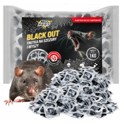 No Pest, Black Out, Brodifacoum, 0,05g, Paste, 1kg