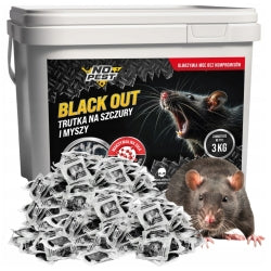 No Pest, Black Out, Brodifacoum, 0,05g, Paste, 3kg