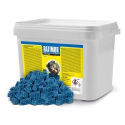 RATIMOR, Brodifacum Würfel , 0,029g, Stark , 5 kg