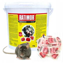 Ratimor | Bromadiolon | 0,05 g/kg | Paste | 3 kg ( Beutel )