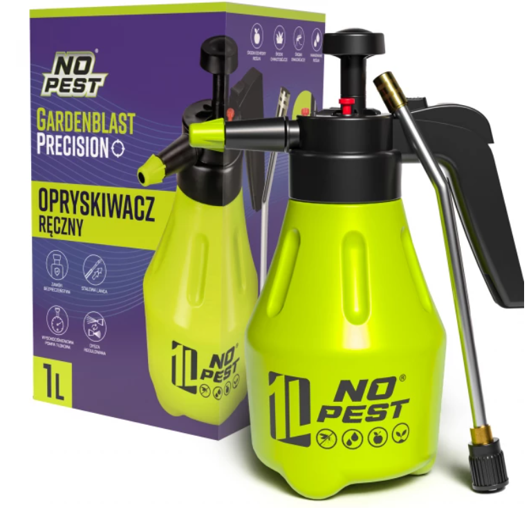 Gardenblast Precision 1L drukspuit – Handspuit voor tuin en gewasbescherming