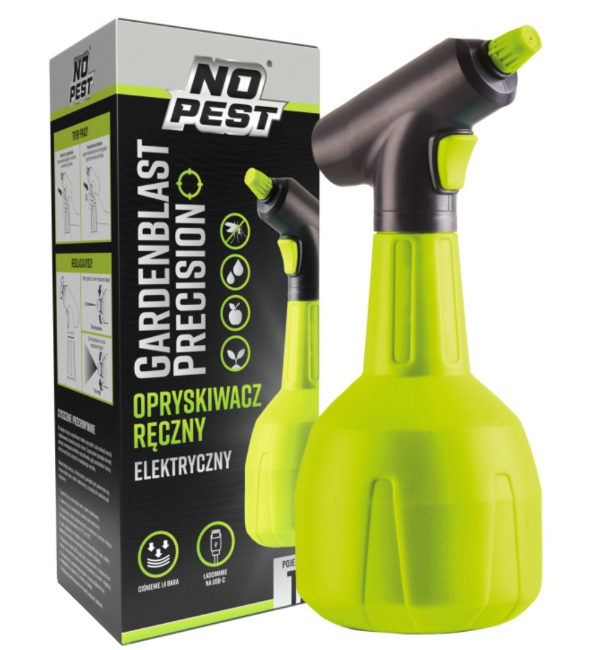 Gardenblast No Pest 1L Elektrische Automatische Handspuit voor Thuisgebruik