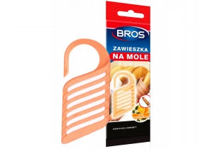 Bros Zawieszka na mole ubraniowe kwiat pomarańczy