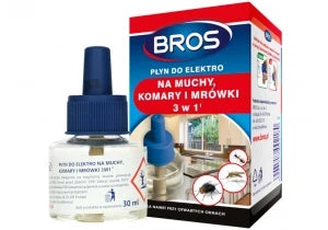 BROS Elektro 3w1 – wkład na muchy, komary i mrówki