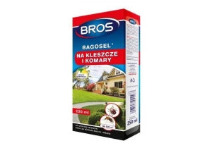 Bros Bagosel 250 ml. Oprysk na komary, kleszcze, muchy, meszki