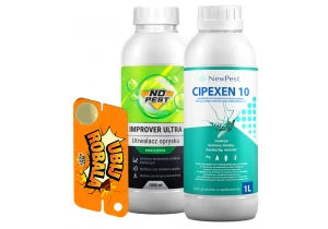 Oprysk na komary. Zestaw Cipexen 10 (Cipex) z utrwalaczem oprysku Improver Ultra 1 l