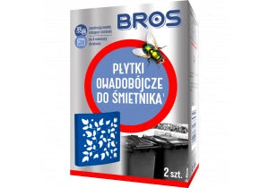 BROS płytki owadobójcze do śmietnika 2 szt. – na mrówki i muchy