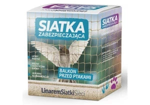 Siatka na balkon przeciw gołębiom. Siatka na ptaki 2x3m.