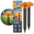 Solarer Maulwurf- und Wühlmausschreck 1800 m² No Pest® Thor Hammer Repeller 2 Stk.