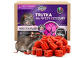 Trutka na szczury, myszy, gryzonie od No Pest® kostka fluorescencyjna brodifakum 10 kg